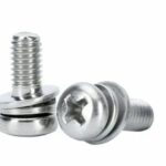 پیچ دوبل واشر 10×4 اسمبل شده – 500 تایی
