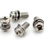 پیچ دوبل واشر 6x3 اسمبل شده - 500 تایی